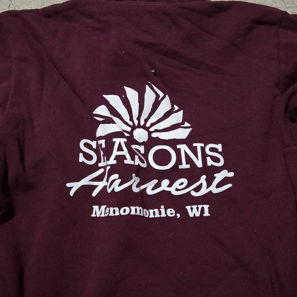 Bella Canvas Fleece Maroon Sweatshirt
